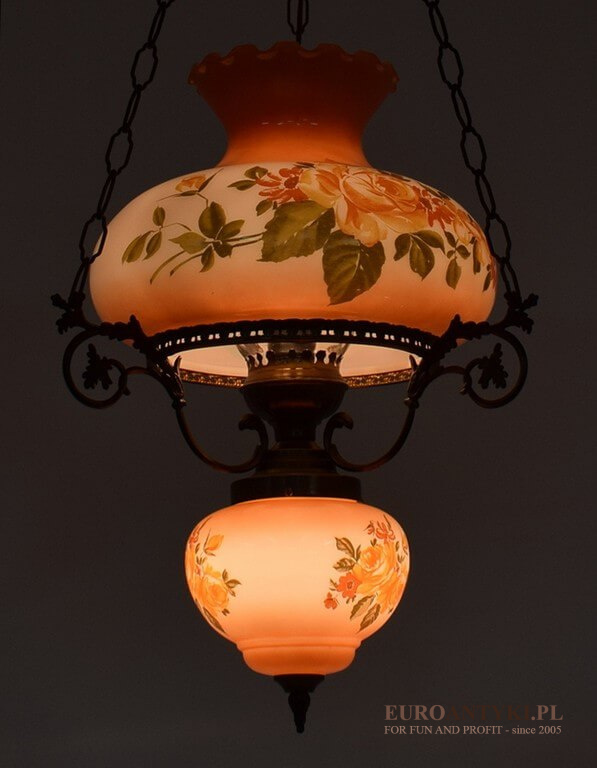 pomarańczowa lampa